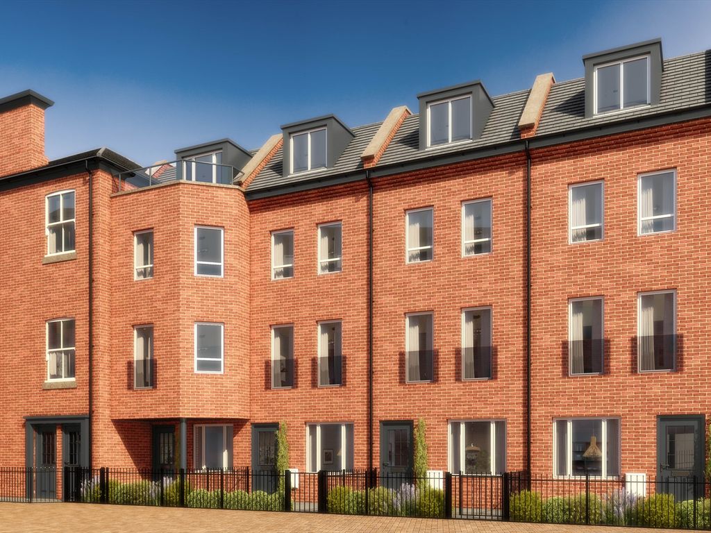 New home, 2 bed terraced house for sale in Derngate, Northampton NN1, £