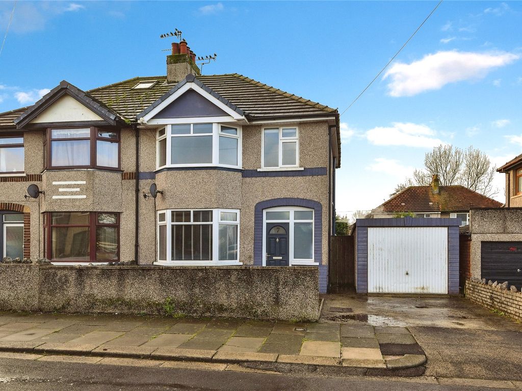 3 bed semidetached house for sale in Hale Carr Lane, Heysham LA3, £