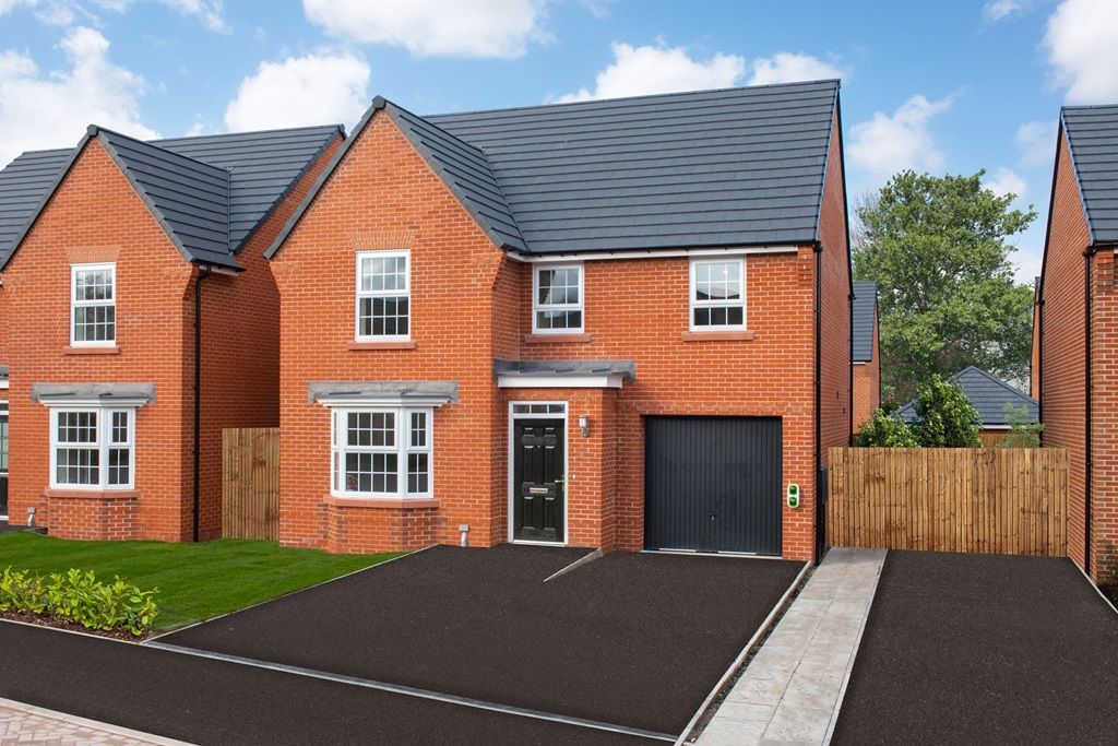 New home, 4 bed detached house for sale in "Millford" at Biggin Lane
