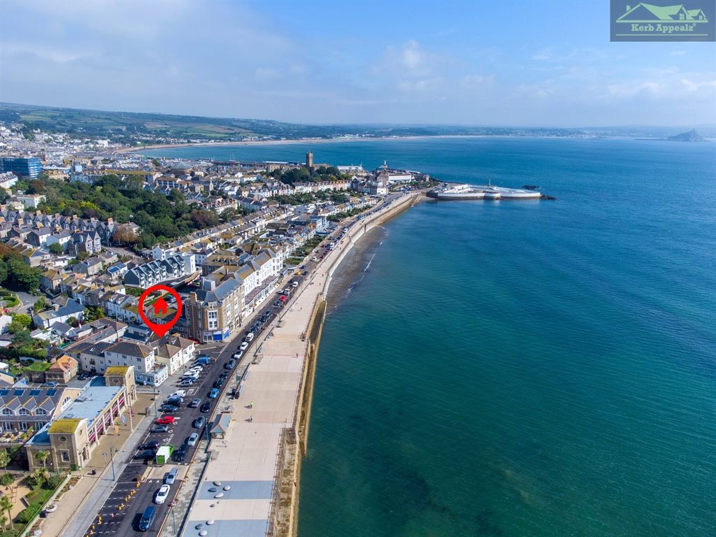 2 bed terraced house for sale in The Terrace, Penzance TR18, £270,000