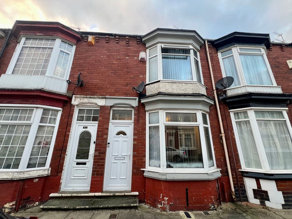 2 bed terraced house for sale in Brompton Street, Middlesbrough TS5, £65,000 Zoopla