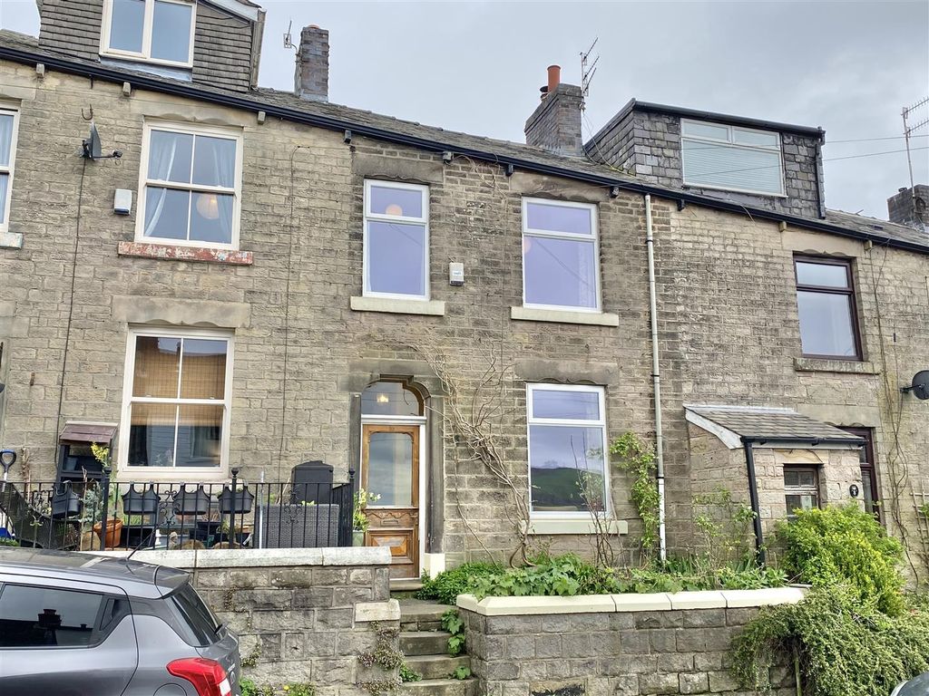 3 bed terraced house for sale in Bank Street, Broadbottom, Hyde SK14, £