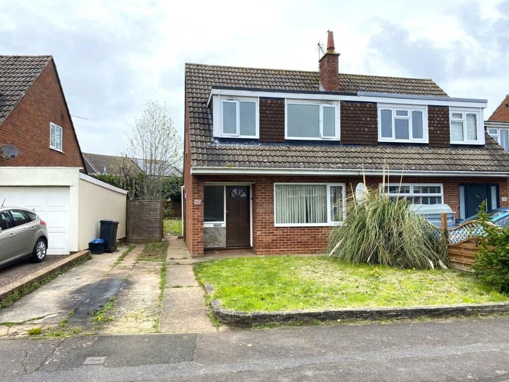 3 bed semidetached house for sale in Holford Road, Bridgwater TA6, £