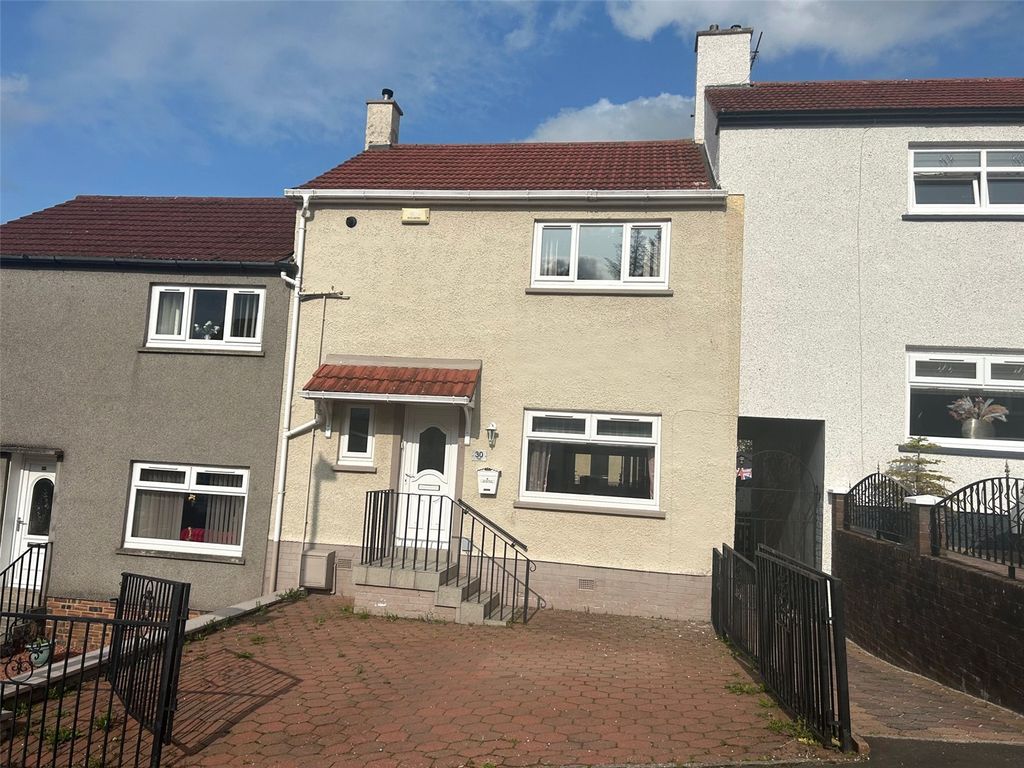 2 bed terraced house to rent in Russell Road, Lanark, South Lanarkshire