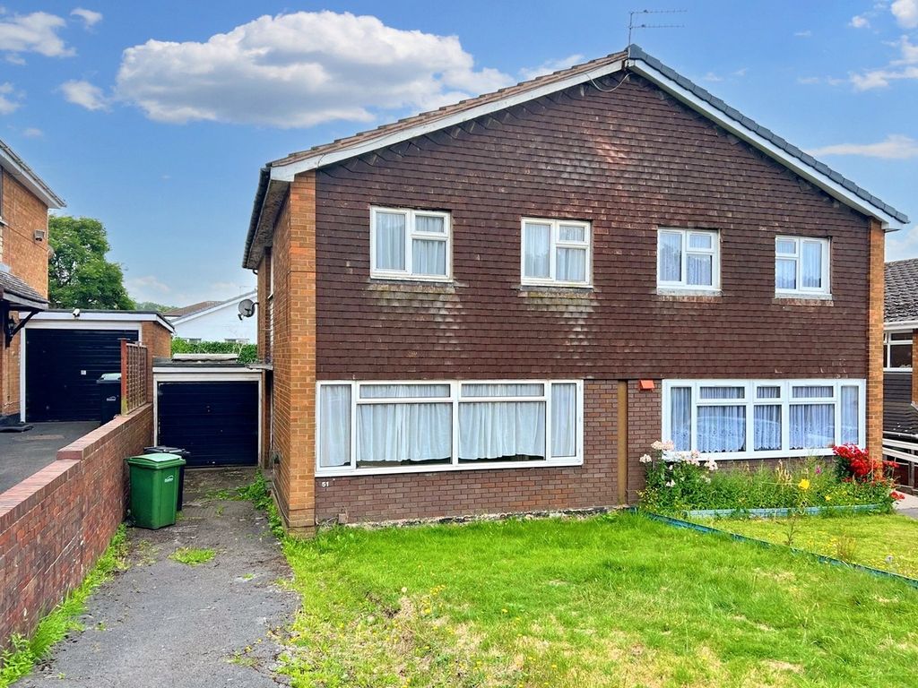 3 bed semidetached house for sale in Russells Hall Road, Dudley, West