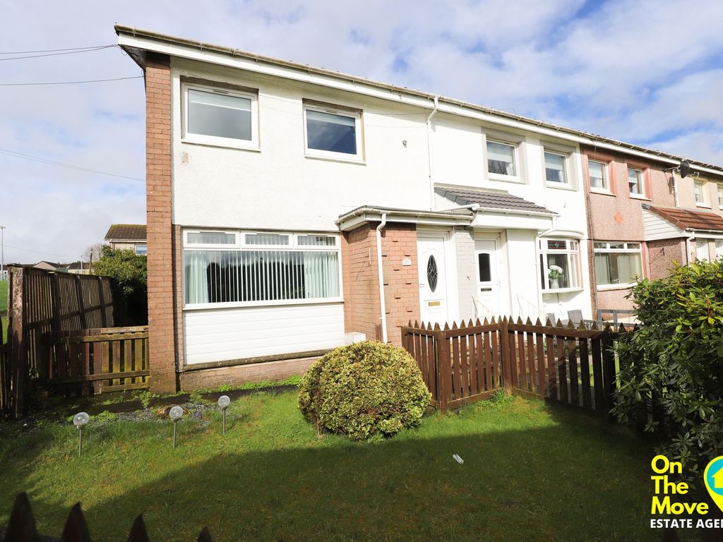 2 bed end terrace house for sale in Main Street, Caldercruix ML6, £