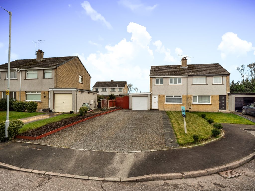 3 bed semidetached house for sale in Downs Place, Heathhall, Dumfries