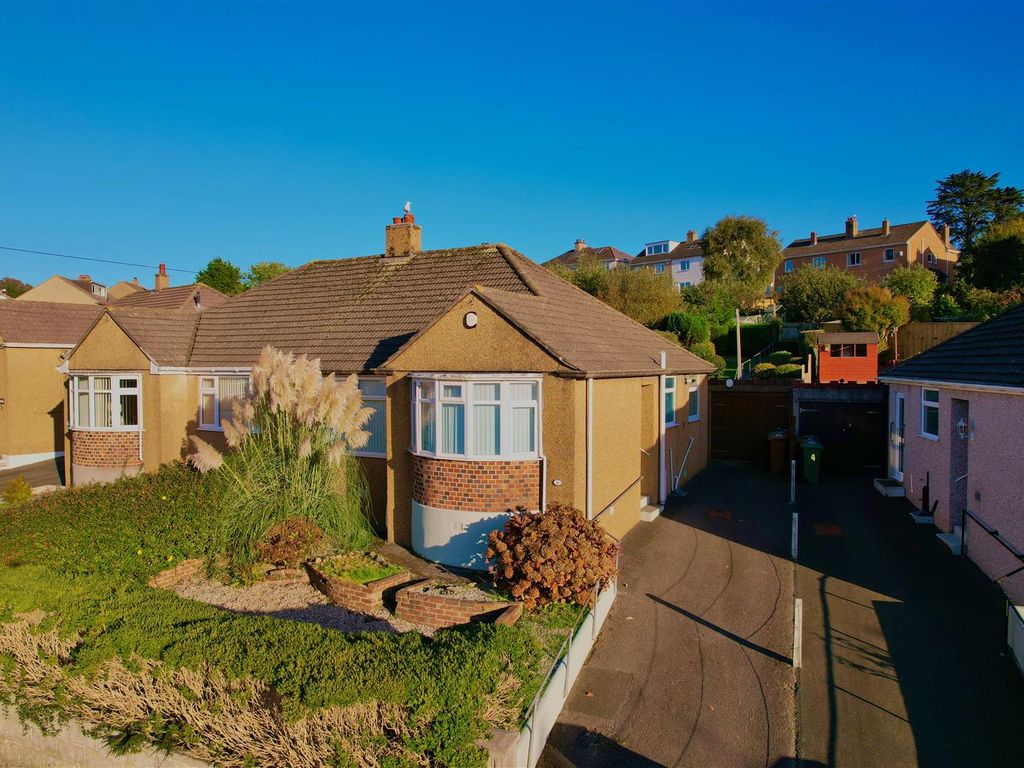 2 bed semidetached bungalow for sale in Dolphin Court Road, Plymstock