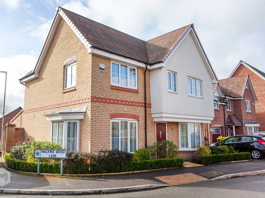 4 bed detached house for sale in Malkins Wood Lane, Worsley, Manchester
