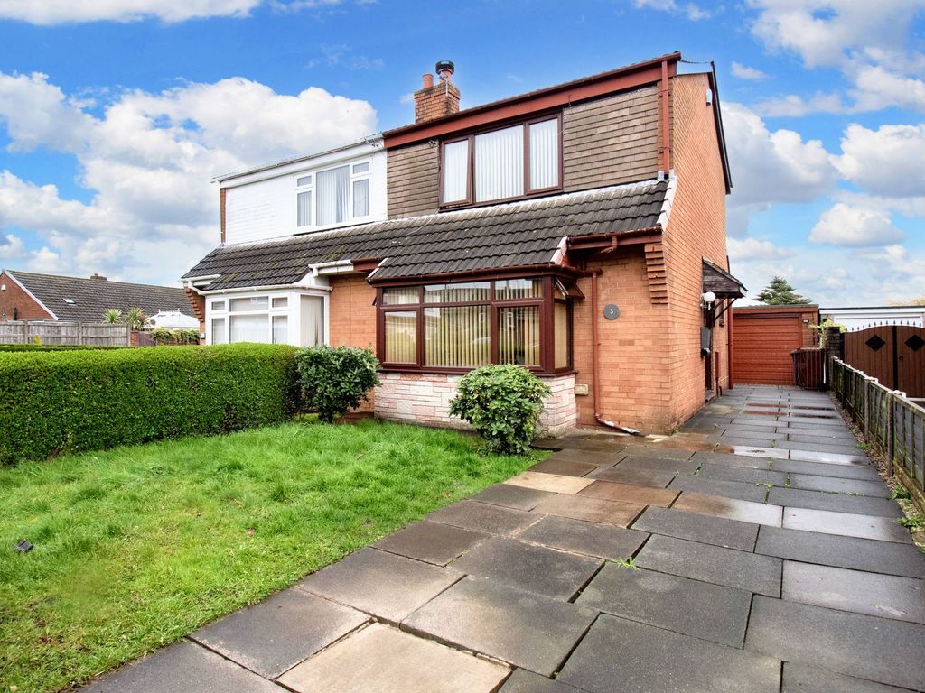 3 bed semidetached house for sale in Hazelhurst Grove, AshtonIn