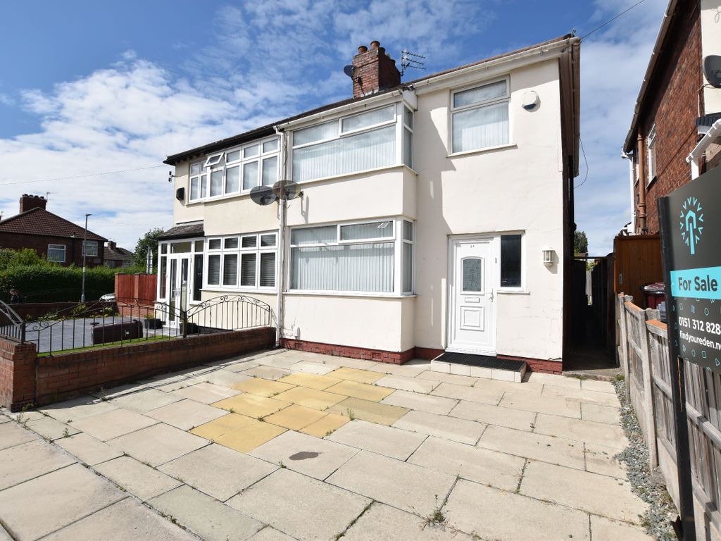 3 bed semidetached house for sale in Hilary Avenue, Huyton, Liverpool