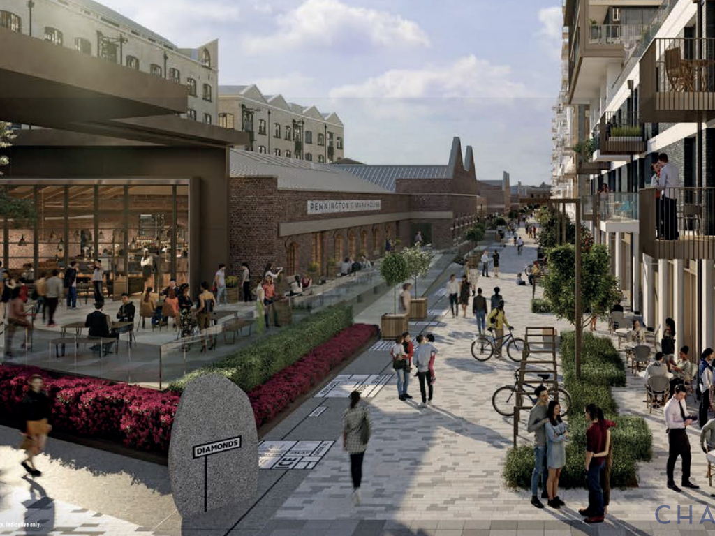 Merino Wharf, London Dock E1W  