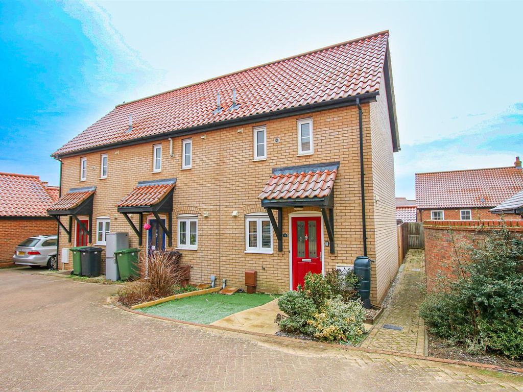 1 bed end terrace house for sale in Wheeler Crescent, Easton, Norwich