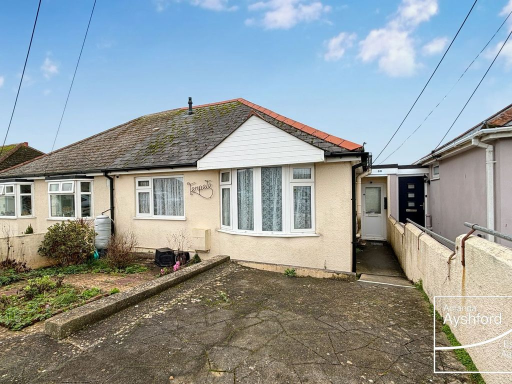 2 bed semidetached bungalow for sale in Barton Avenue, Paignton TQ3, £