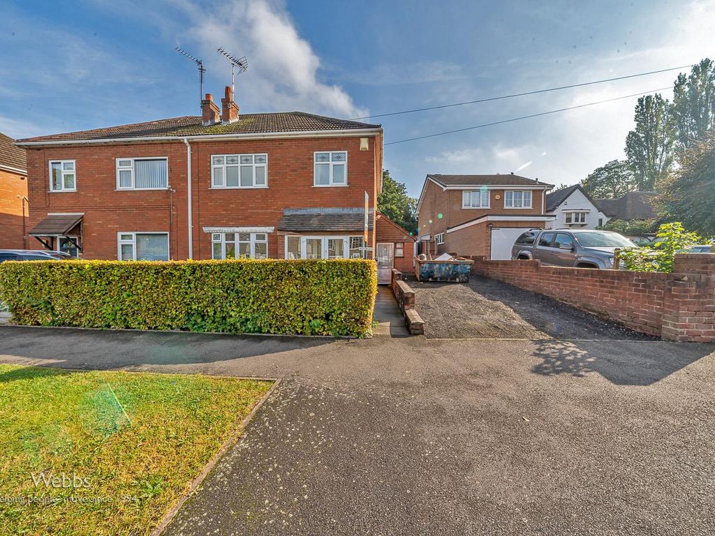 3 bed semidetached house for sale in Mulberry Road, Bloxwich, Walsall