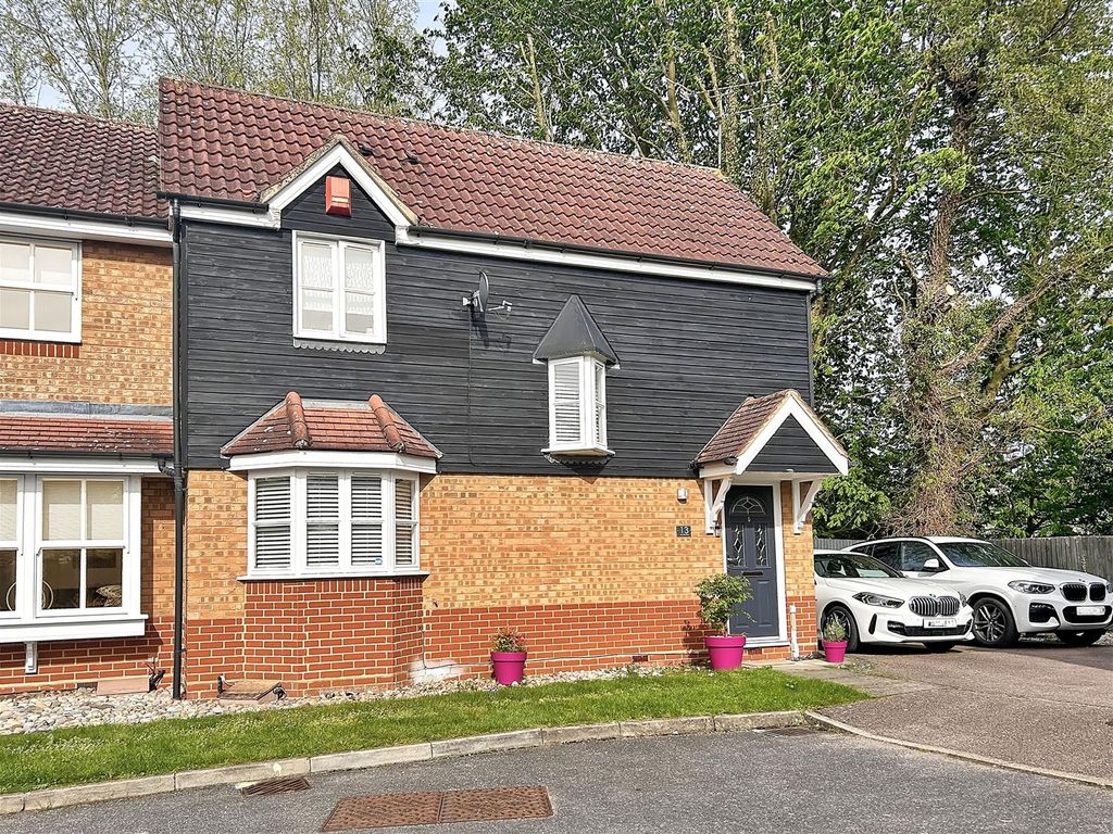 2 bed end terrace house for sale in Regal Close, Standon, Ware SG11, £