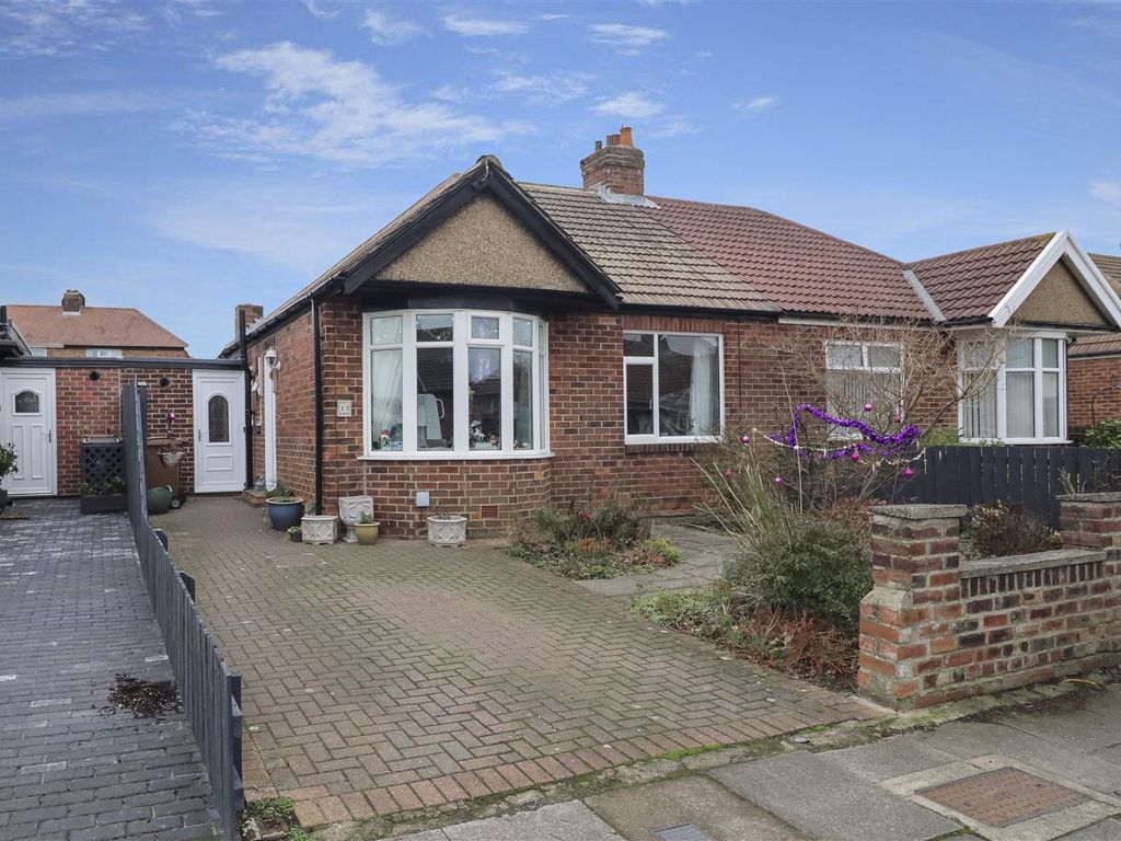 2 bed semidetached bungalow for sale in Fair Green, Whitley Bay NE25