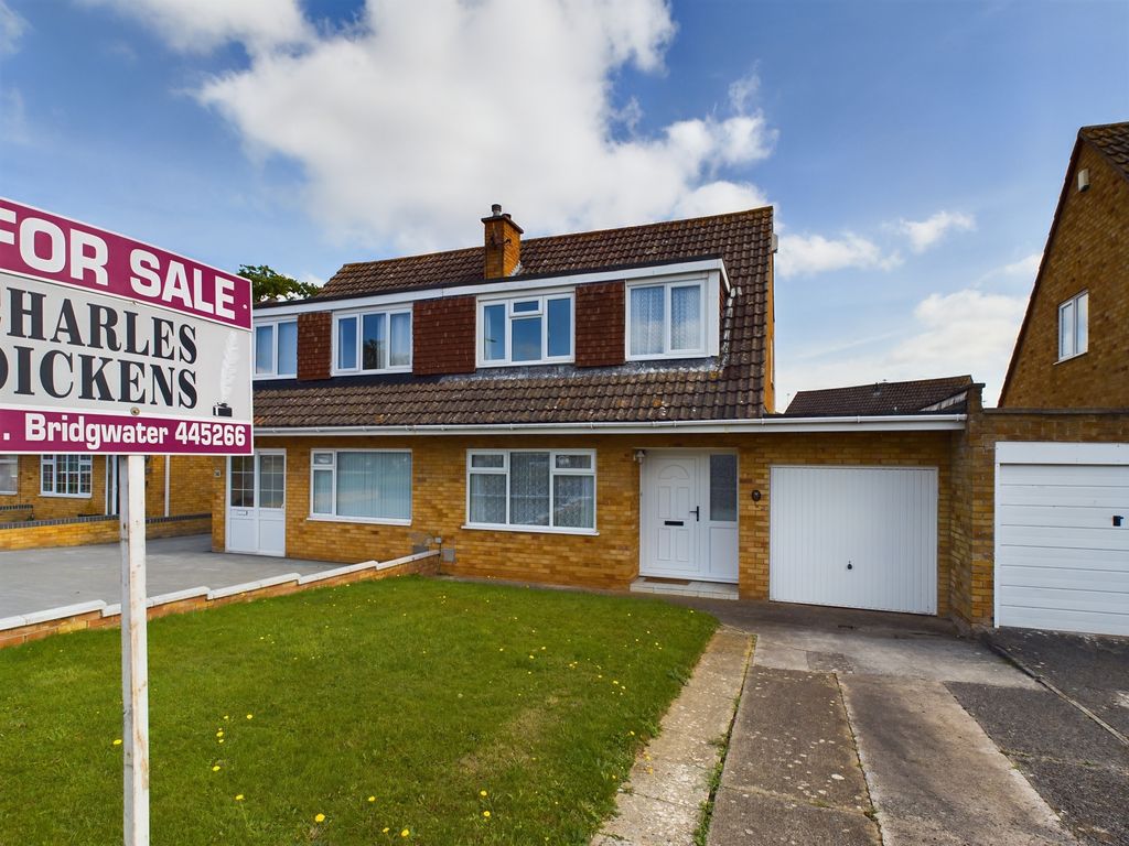3 bed semidetached house for sale in Road, Bridgwater TA6