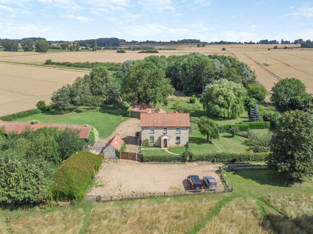 3 bed detached house for sale in Ryston Road, West Dereham, King's Lynn