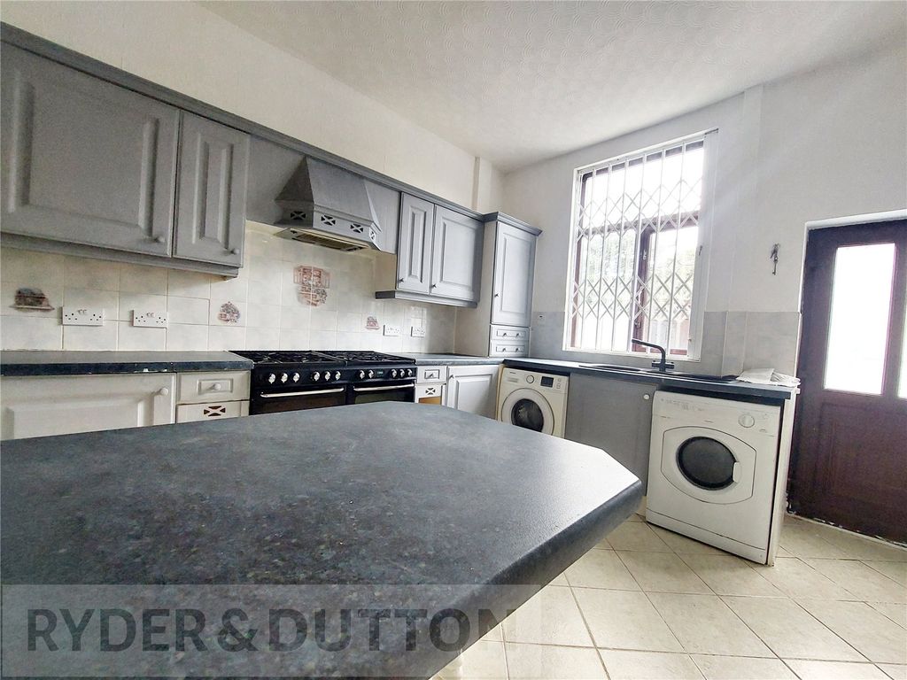 2 bed terraced house to rent in Witham Street, AshtonUnderLyne, Greater Manchester OL6, £800