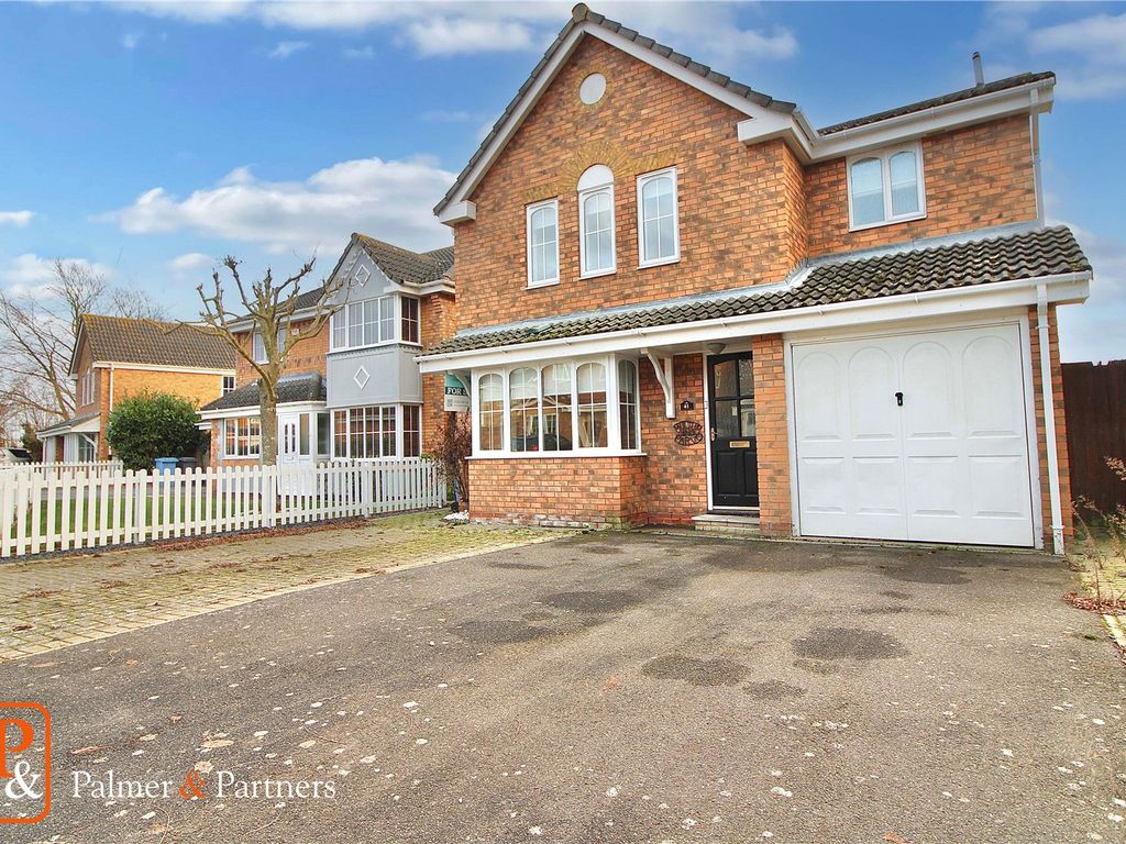 4 bed detached house for sale in Temple Pattle, Brantham, Manningtree
