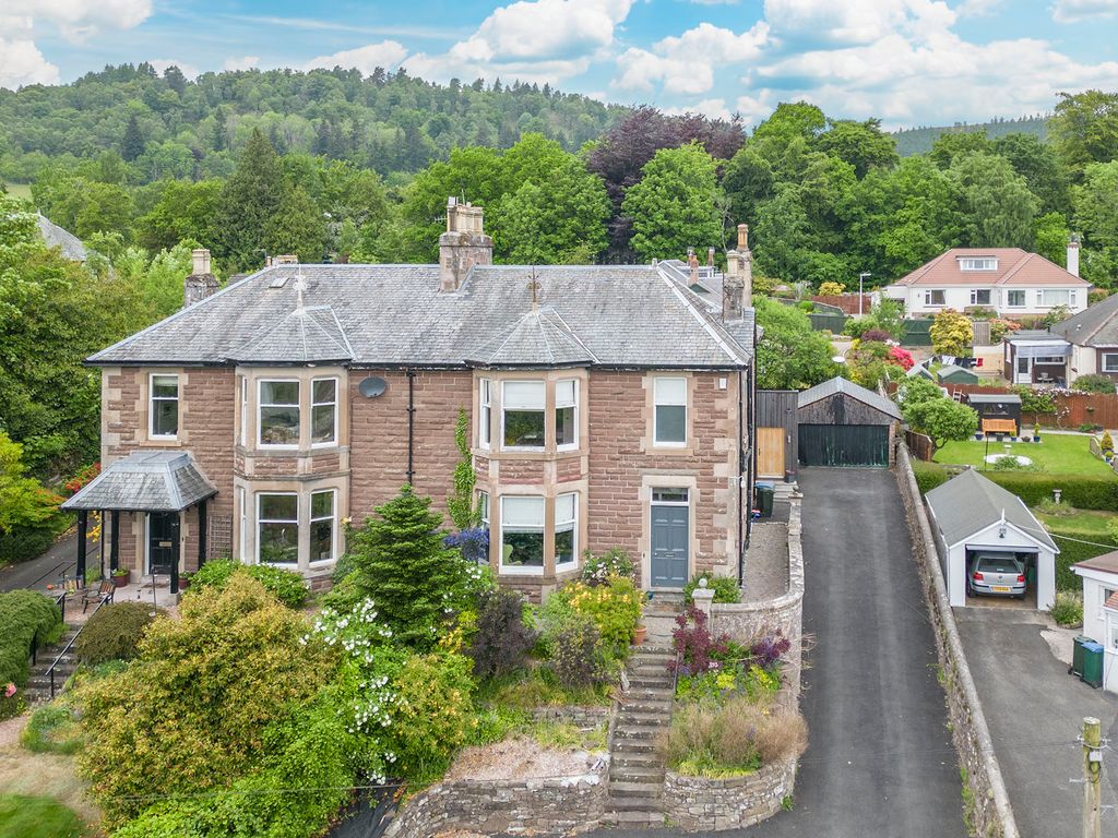 5 bed semidetached house for sale in Connaught Terrace, Crieff PH7