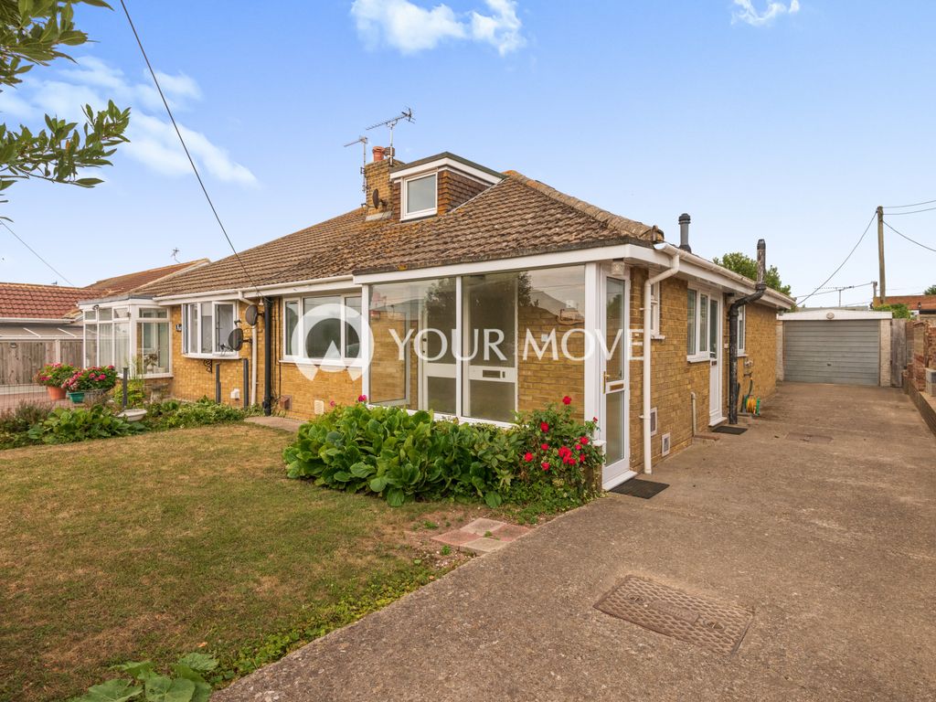 2 bed bungalow for sale in Arundel Road, Cliffsend, Ramsgate, Kent CT12