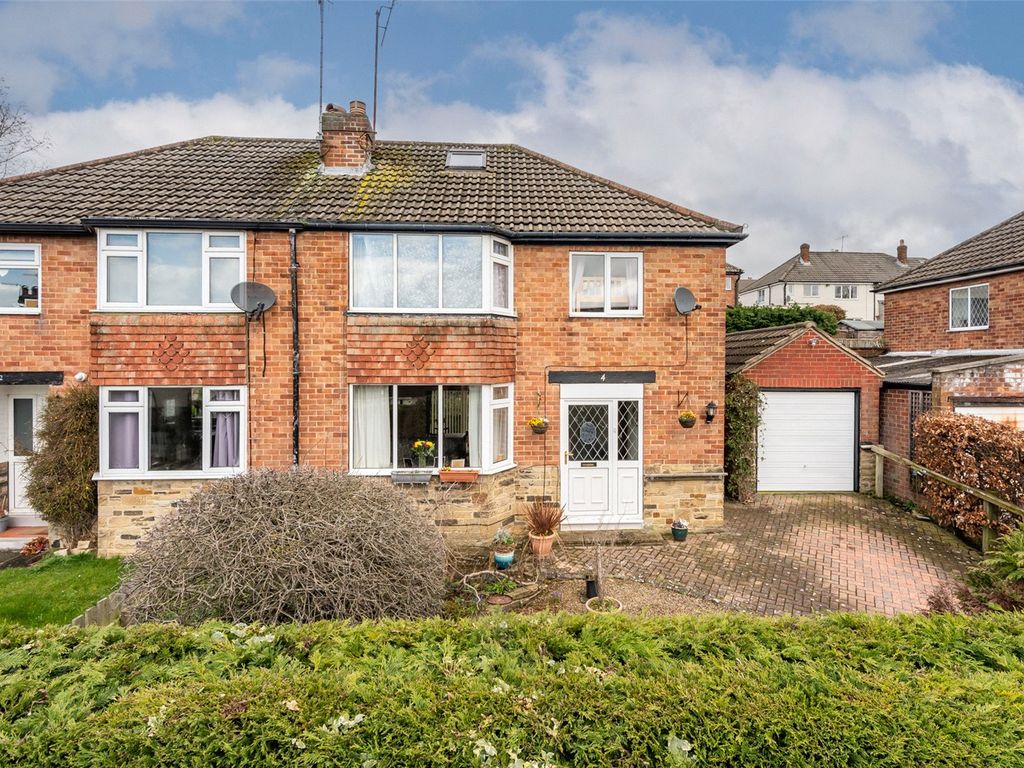 3 bed semidetached house for sale in Wrenbeck Drive, Otley, West