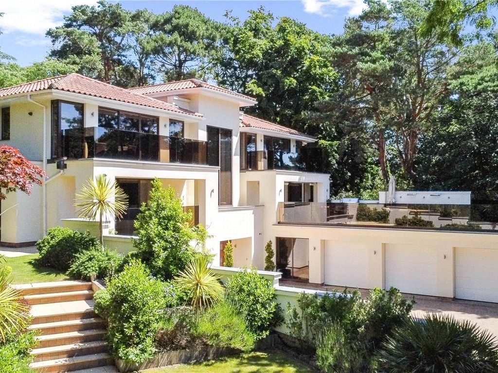 5 bed detached house for sale in Western Avenue, Poole BH13, £4,750,000