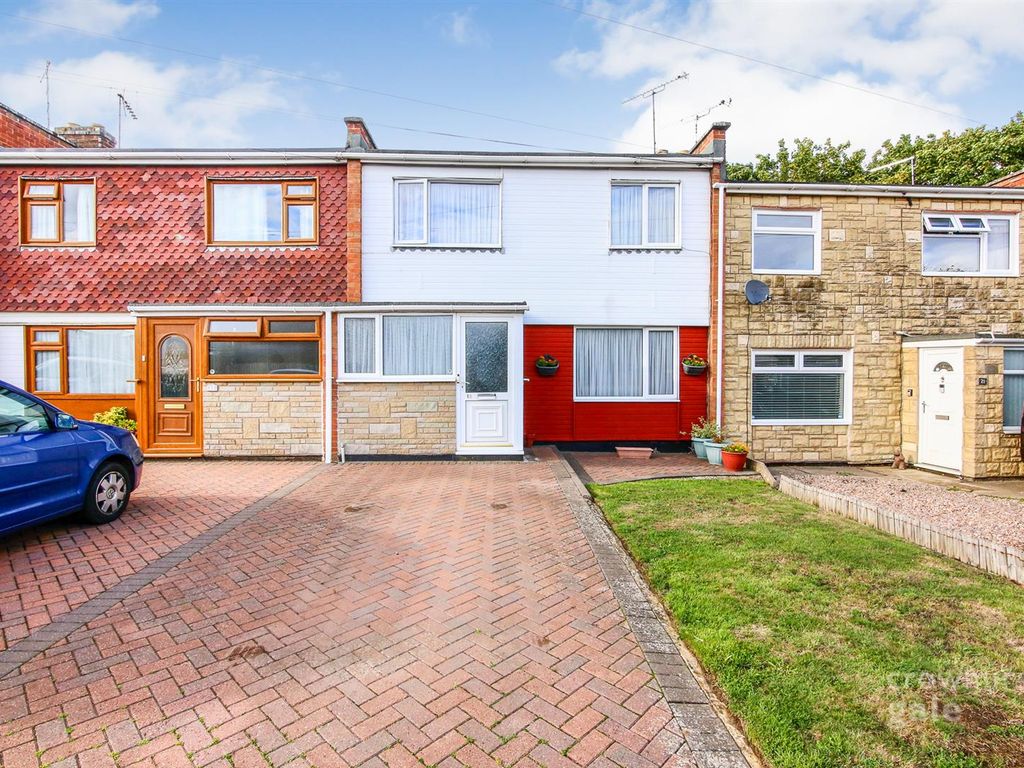 3 bed terraced house for sale in Cheshire Close, Bilton, Rugby CV22