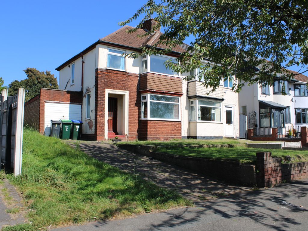 3 bed semidetached house for sale in Scott Road, Birmingham B43, £