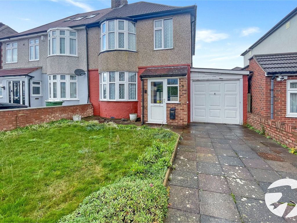 3 bed semidetached house for sale in Faraday Road, South Welling, Kent