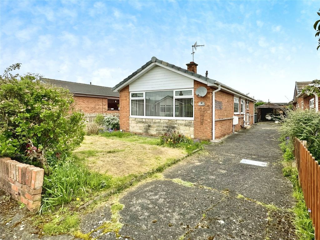 3 bed bungalow for sale in Brecon Close, Borras, Wrexham LL12, £230,000