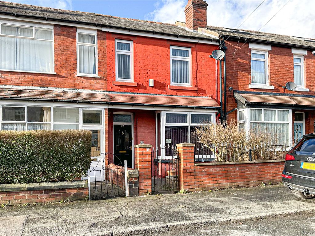 3 bed terraced house for sale in Belgrave Road, New Moston, Manchester