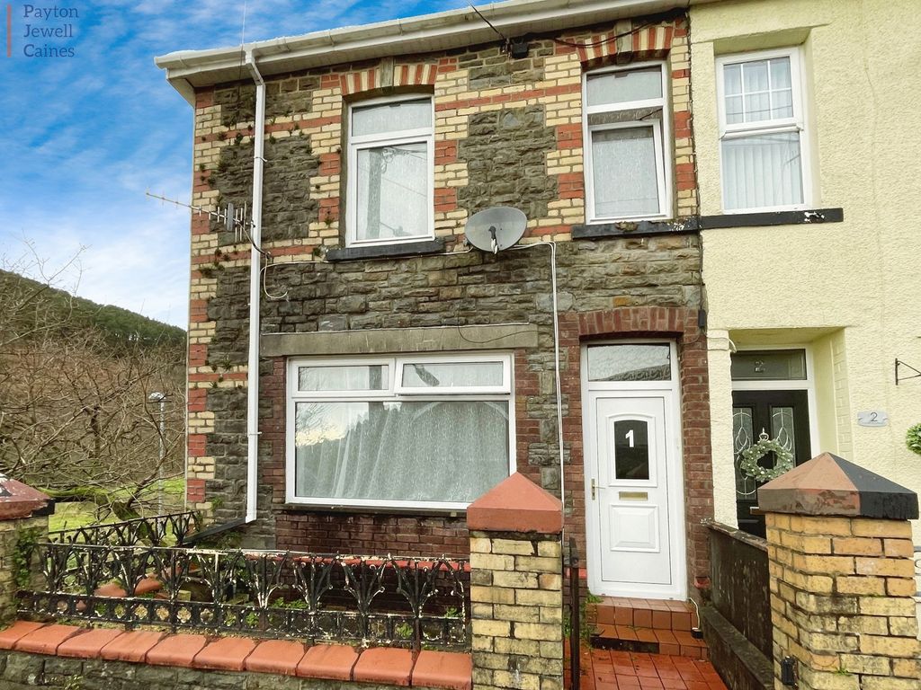 3 bed end terrace house for sale in Church Terrace, Blaengarw, Bridgend