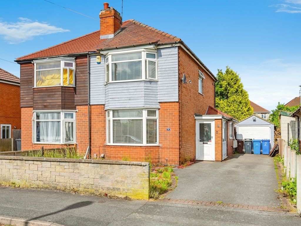 3 bed semidetached house for sale in Hillcrest Road, Chaddesden, Derby