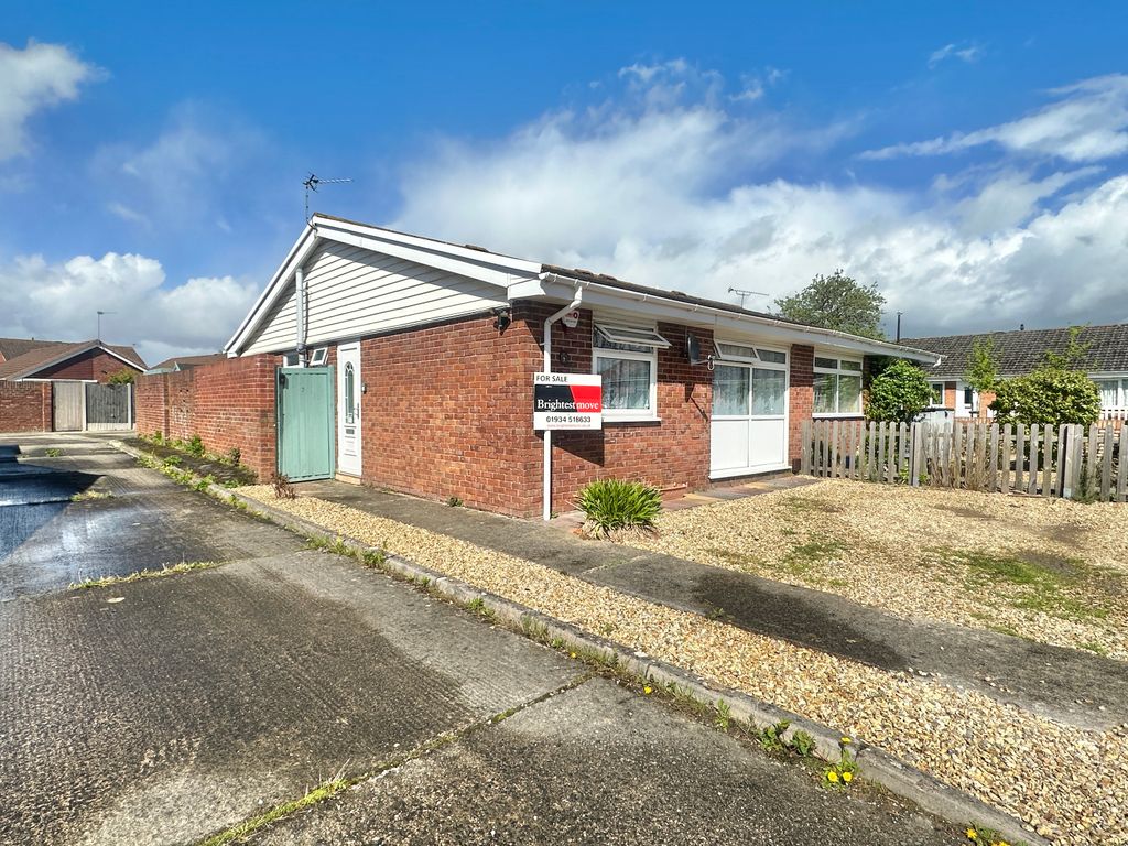 2 bed semidetached bungalow for sale in Snowberry Close, WestonSuper