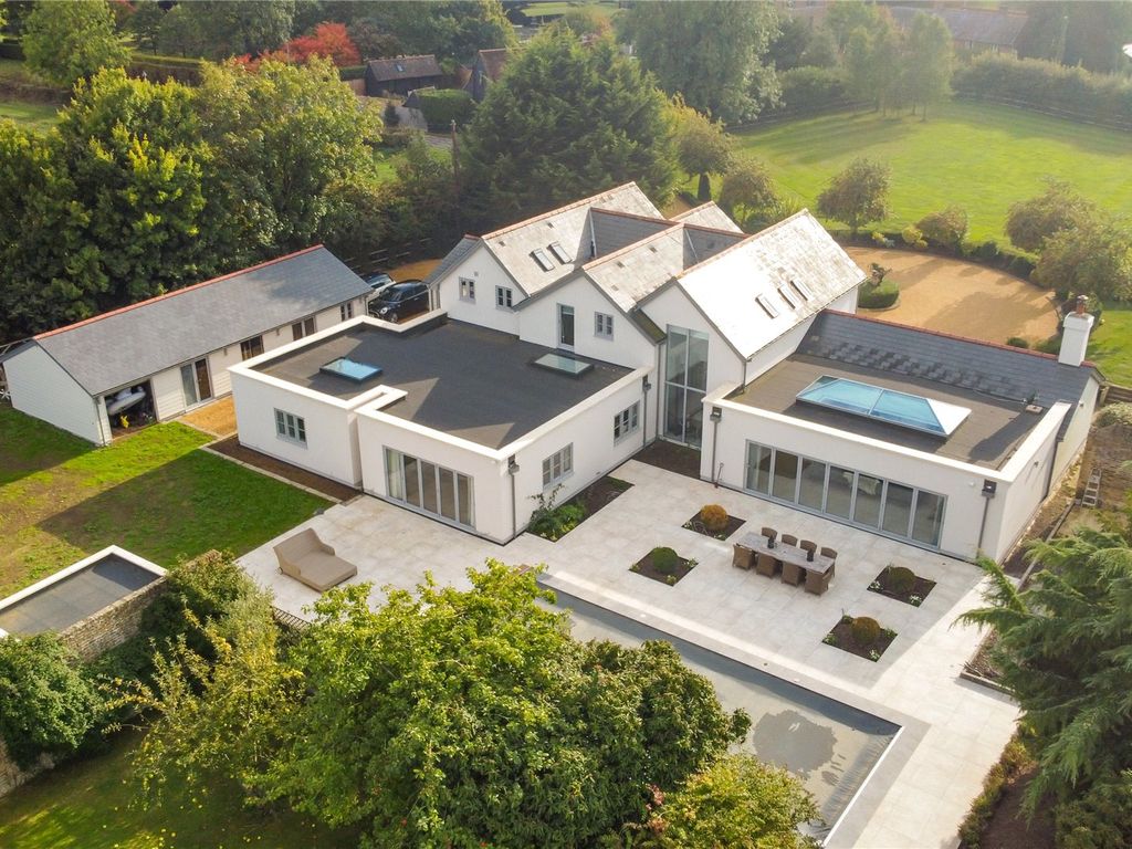 5 bed detached house for sale in Green End, Dane End, Ware