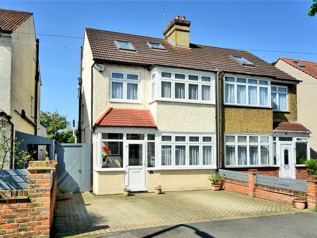 4 bed semidetached house for sale in Jeffs Road, Cheam, Sutton SM1, £
