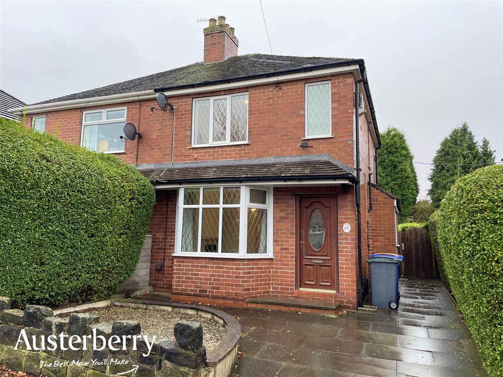 2 bed semidetached house for sale in Crossway Road, Sneyd Green, Stoke