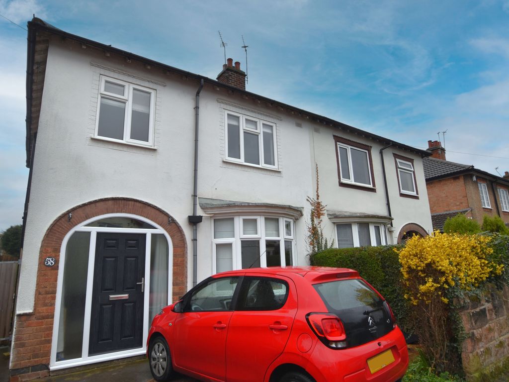 3 bed semidetached house for sale in Herrick Road, Loughborough LE11