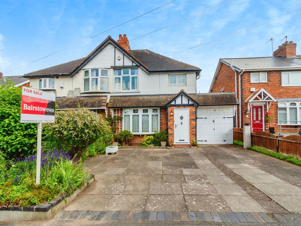 3 bed semidetached house for sale in Sycamore Road, Walsall, West