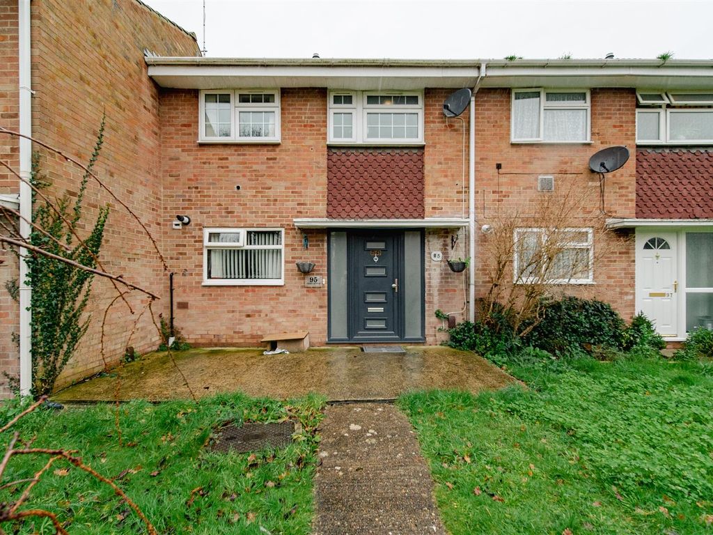 3 bed terraced house for sale in Crown Meadow, Colnbrook, Slough SL3, £