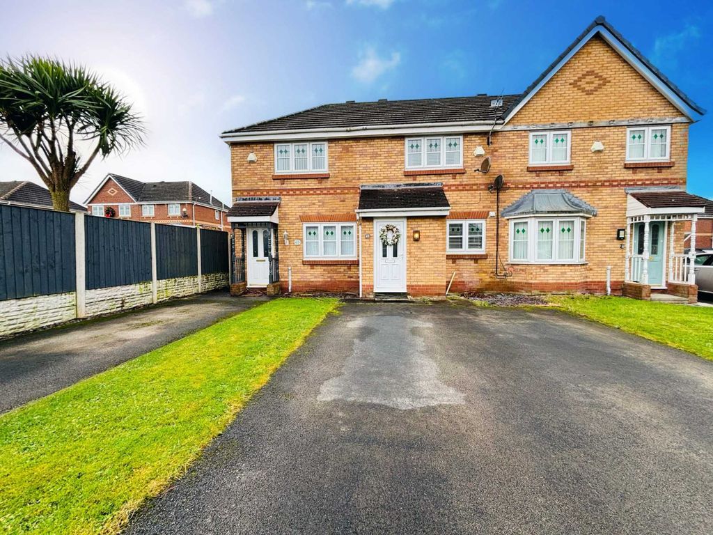 2 bed terraced house for sale in Redwood Way, Shevington Park L33, £