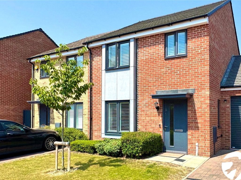 3 bed semidetached house for sale in Flint Rise, Castle Hill, Ebbsfleet Valley, DA10
