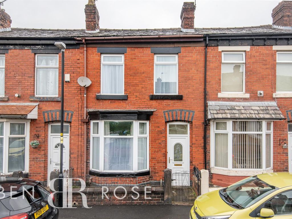 3 bed terraced house for sale in Garfield Terrace, Chorley PR6, £