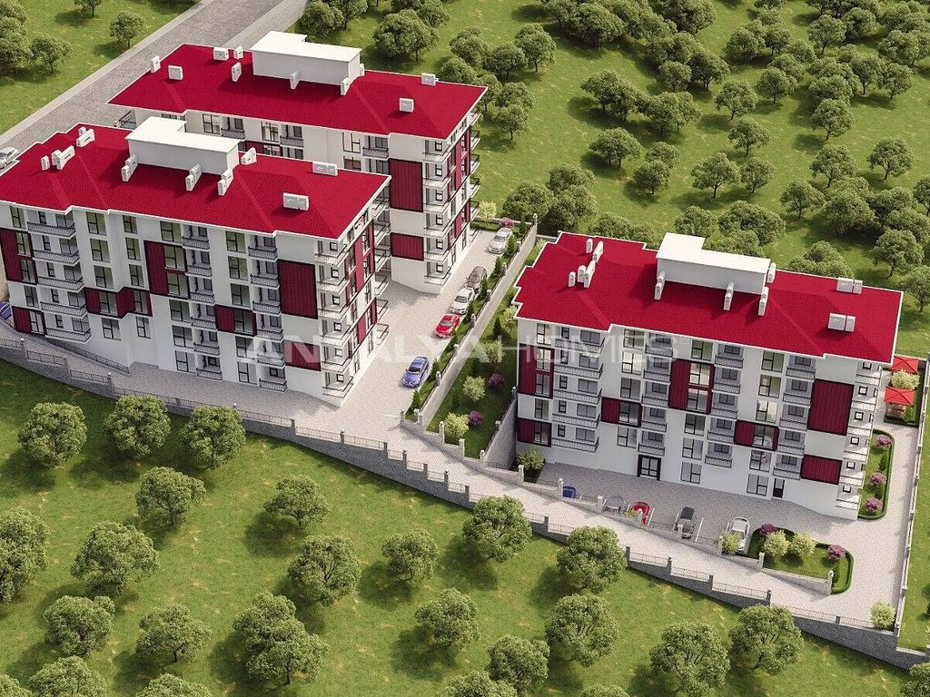New home, 2 bed apartment for sale in Kanuni, Ortahisar, Trabzon