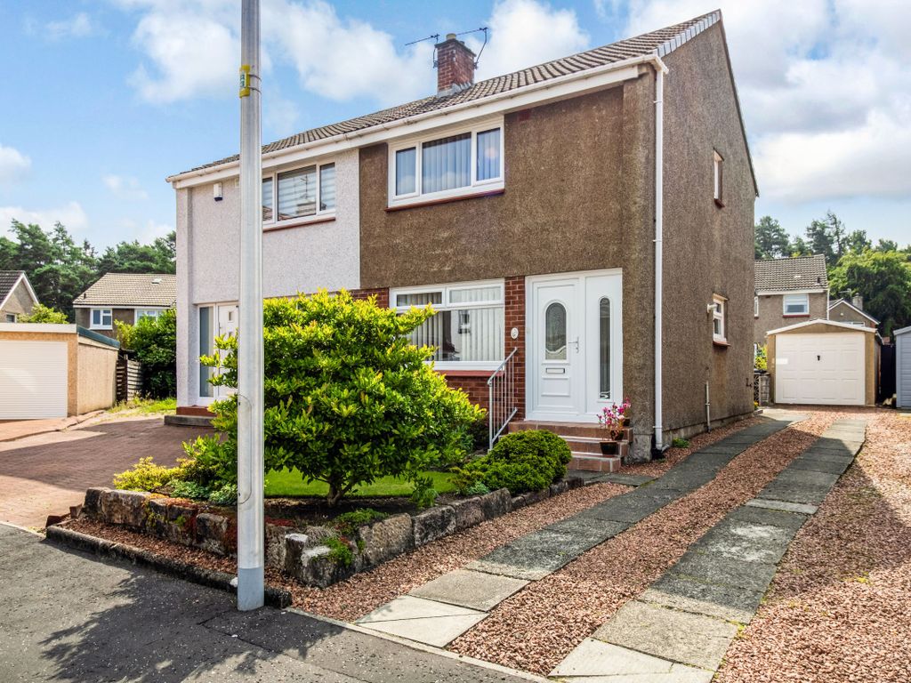 2 bed semidetached house for sale in Braeside Gardens, Hamilton ML3