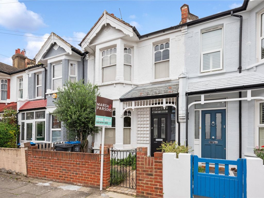 2 bed terraced house for sale in Road, London SW17, £725,000