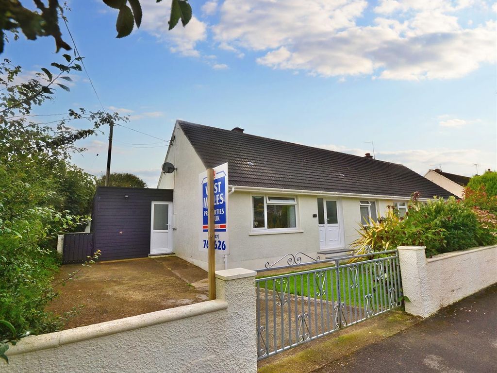 2 bed semidetached bungalow for sale in Station Road, Letterston